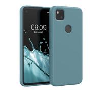 kwmobile Housse Compatible avec Google Pixel 4a Coque - Housse de téléphone Souple et Fine en TPU Silicone - Antique Stone