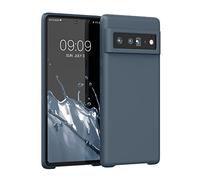 kwmobile Housse Compatible avec Google Pixel 6 Pro Coque - Housse de téléphone Protection Souple en TPU Silicone - Ardoise foncée