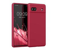 kwmobile Housse Compatible avec Google Pixel 6a Coque - Housse de téléphone Protection Souple en TPU Silicone - Sweet Cherry