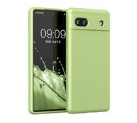 kwmobile Housse Compatible avec Google Pixel 6a Coque - Housse de téléphone Protection Souple en TPU Silicone - Tomate Verte