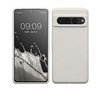 kwmobile Housse Compatible avec Google Pixel 7 Pro Coque - Housse de téléphone Protection Souple en TPU Silicone - Blanc Mat