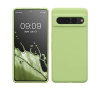 kwmobile Housse Compatible avec Google Pixel 7 Pro Coque - Housse de téléphone Protection Souple en TPU Silicone - Tomate Verte