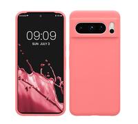 kwmobile Housse Compatible avec Google Pixel 8 Pro Coque - Housse de téléphone Protection Souple en TPU Silicone - Corail Pastel