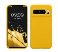 kwmobile Housse Compatible avec Google Pixel 8 Pro Coque - Housse de téléphone Protection Souple en TPU Silicone - Jaune radieux
