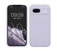 kwmobile Housse Compatible avec Google Pixel 8a Coque - Housse de téléphone Protection Souple en TPU Silicone - Violet Pastel