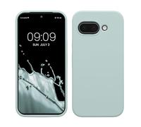 kwmobile Housse Compatible avec Google Pixel 9a Coque - Housse de téléphone Protection Souple en TPU Silicone - Cool Mint