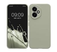 kwmobile Housse Compatible avec Honor 400 Coque - Housse de téléphone en TPU avec Protection Appareil Photo - Vert Gris