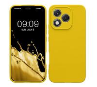 kwmobile Housse Compatible avec Honor 400 Lite Coque - Housse de téléphone en TPU avec Protection Appareil Photo - Jaune radieux
