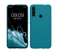 kwmobile Housse Compatible avec Honor 9X (EU-Version) Coque - Housse de téléphone Protection Souple en Silicone - pétrole Mat