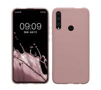 kwmobile Housse Compatible avec Honor 9X (EU-Version) Coque - Housse de téléphone Protection Souple en Silicone - Nude Lilac