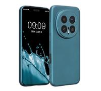 kwmobile Housse Compatible avec Honor Magic8 Pro Coque - Housse de téléphone Protection Souple en TPU - Bleu métal