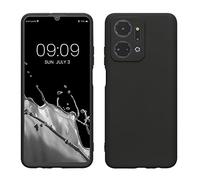 kwmobile Housse Compatible avec Honor X7a Coque - Housse de téléphone en TPU avec Protection Appareil Photo - Noir Mat