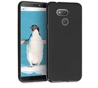 kwmobile Housse Compatible avec HTC Desire 12s Coque - Housse de téléphone Protection Souple en Silicone - Noir Mat