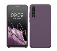 kwmobile Housse Compatible avec Huawei P20 Pro Coque - Housse de téléphone Protection Souple en TPU Silicone - Iris pâle