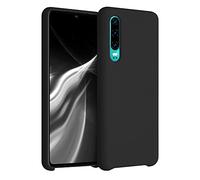 kwmobile Housse Compatible avec Huawei P30 Coque - Housse de téléphone Protection Souple en TPU Silicone - Noir