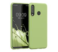 kwmobile Housse Compatible avec Huawei P30 Lite Coque - Housse de téléphone Protection Souple en Silicone - Tomate Verte