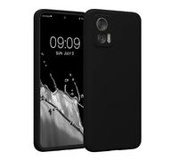 kwmobile Housse Compatible avec Motorola Edge 30 Neo Coque - Housse de téléphone Protection Souple en TPU Silicone - Noir
