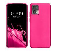 kwmobile Housse Compatible avec Motorola Edge 30 Neo Coque - Housse de téléphone Protection Souple en TPU - Rose métallique