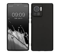 kwmobile Housse Compatible avec Motorola Edge 30 Ultra Coque - Housse de téléphone en TPU avec Protection Appareil Photo - Noir Mat