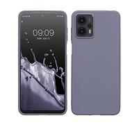 kwmobile Housse Compatible avec Motorola Moto G23 / Moto G13 Coque - Housse de téléphone Protection Souple en Silicone - Gris Lavande