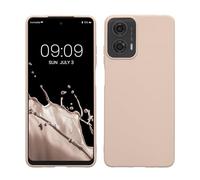 kwmobile Housse Compatible avec Motorola Moto G24 / E14 / G04 / G04s Coque - Housse de téléphone Protection Souple en Silicone - Coconut Swirl