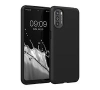 kwmobile Housse Compatible avec Motorola Moto G31 / Moto G41 Coque - Housse de téléphone Protection Souple en Silicone - Noir Mat