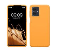 kwmobile Housse Compatible avec Motorola Moto G54 5G Coque - Housse de téléphone Protection Souple en TPU Silicone - Orange fruitée