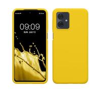 kwmobile Housse Compatible avec Motorola Moto G54 5G Coque - Housse de téléphone Protection Souple en TPU Silicone - Jaune radieux