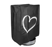 kwmobile Housse Compatible avec Ninja CREAMi - Housse de Protection intégrale pour Robot de Cuisine - Blanc-Noir