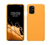 kwmobile Housse Compatible avec OnePlus 8T Coque - Housse de téléphone Protection Souple en TPU Silicone - Orange fruitée