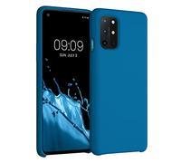 kwmobile Housse Compatible avec OnePlus 8T Coque - Housse de téléphone Protection Souple en TPU Silicone - Bleu récif