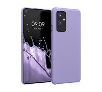 kwmobile Housse Compatible avec OnePlus 9 (EU/NA Version) Coque - Housse de téléphone Protection Souple en TPU Silicone - Violet Clair