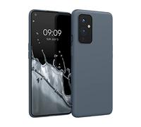 kwmobile Housse Compatible avec OnePlus 9 (EU/NA Version) Coque - Housse de téléphone Protection Souple en Silicone - Ardoise foncée