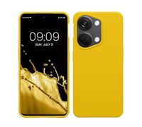 kwmobile Housse Compatible avec OnePlus Nord 3 5G Coque - Housse de téléphone Protection Souple en TPU Silicone - Jaune radieux