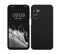 kwmobile Housse Compatible avec Samsung Galaxy A16 5G Coque - Housse de téléphone Protection Souple en TPU Silicone - Noir