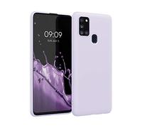 kwmobile Housse Compatible avec Samsung Galaxy A21s Coque - Housse de téléphone Protection Souple en Silicone - Lavande