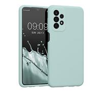 kwmobile Housse Compatible avec Samsung Galaxy A23 4G / 5G Coque - Housse de téléphone Protection Souple en TPU Silicone - Cool Mint