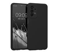 kwmobile Housse Compatible avec Samsung Galaxy A23 4G / 5G Coque - Housse de téléphone Protection Souple en TPU Silicone - Noir