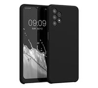 kwmobile Housse Compatible avec Samsung Galaxy A32 5G Coque - Housse de téléphone Protection Souple en TPU Silicone - Noir