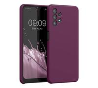 kwmobile Housse Compatible avec Samsung Galaxy A32 5G Coque - Housse de téléphone Protection Souple en TPU Silicone - Bordeaux Violet