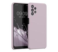 kwmobile Housse Compatible avec Samsung Galaxy A32 5G Coque - Housse de téléphone Protection Souple en TPU Silicone - Nuage Violet