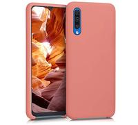 kwmobile Housse Compatible avec Samsung Galaxy A50 Coque - Housse de téléphone Protection Souple en TPU Silicone - Corail Mat