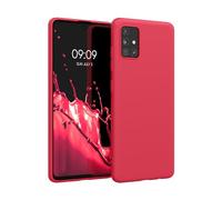 kwmobile Housse Compatible avec Samsung Galaxy A51 Coque - Housse de téléphone Protection Souple en Silicone - Awesome Pink