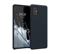 kwmobile Housse Compatible avec Samsung Galaxy A51 Coque - Housse de téléphone Protection Souple en TPU Silicone - Myrtille
