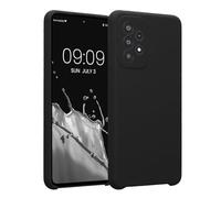kwmobile Housse Compatible avec Samsung Galaxy A52 / A52 5G / A52s 5G Coque - Housse de téléphone Protection Souple en TPU Silicone - Noir