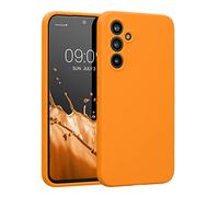 kwmobile Housse Compatible avec Samsung Galaxy A54 5G Coque - Housse de téléphone Protection Souple en TPU Silicone - Orange fruitée