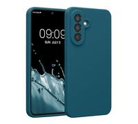 kwmobile Housse Compatible avec Samsung Galaxy A56 5G Coque - Housse de téléphone Protection Souple en TPU Silicone - pétrole Mat