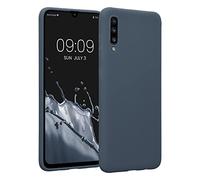 kwmobile Housse Compatible avec Samsung Galaxy A70 Coque - Housse de téléphone Protection Souple en Silicone - Ardoise foncée