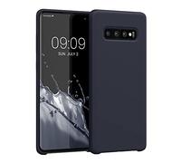 kwmobile Housse Compatible avec Samsung Galaxy S10 Plus / S10+ Coque - Housse de téléphone Protection Souple en TPU Silicone - Myrtille
