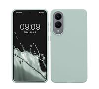 kwmobile Housse Compatible avec Samsung Galaxy S25 Edge Coque - Housse de téléphone Protection Souple en TPU Silicone - Cool Mint